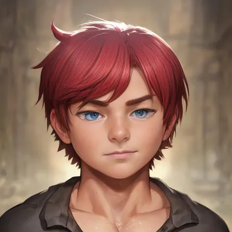 uploaded on e621, nsfw, explicit, explict, (by charlietooga, charlie tooga, personalami, personal ami, ruaidri), (human:1), high res, ((detailed realistic image)), (glowing red eyes:0.8), (detailed eyes, expressive eyes), impasto impressionism, insane details, (hyper realistic skin:1.3), (detailed skin:1.3), pupils, (full-length portrait:1.3), (athletic:1.3), (slightly chubby:1.2), (expressive face, detailed face), (red hair, anime hair:1.3), (realistic quality:1.3), (photographic quality:1.1), <hypernet:furry_2:0.8>, full color, (3d:1.1), (male), (dungeon background), (human features:1.2), cinematic lighting, nipples, belly button, shorts, (seductive smirk), (blue eyes), (25 years old:1.4)