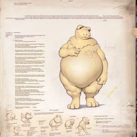 masterpiece, best quality, detailed, detailed sketch,
<lora:Casimir:1.0> Casimir, yellow body,
<lora:kesulu, freehand sketching, english_text, note, character profile:0.9> kesulu, freehand sketching, english_text, note, character profile, fat,