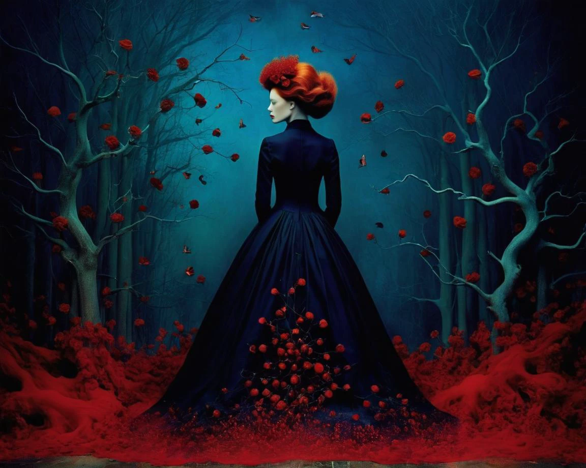 "All that we see or seem is but a dream within a dream" <lora:abysues:0.81> abysues, <lora:Erik Madigan Heck Style:0.39> Erik Madigan Heck Style page, <lora:zavy-cntrst-sdxl:0.1> <lora:zavy-cntrst-sdxl:0.3> dark