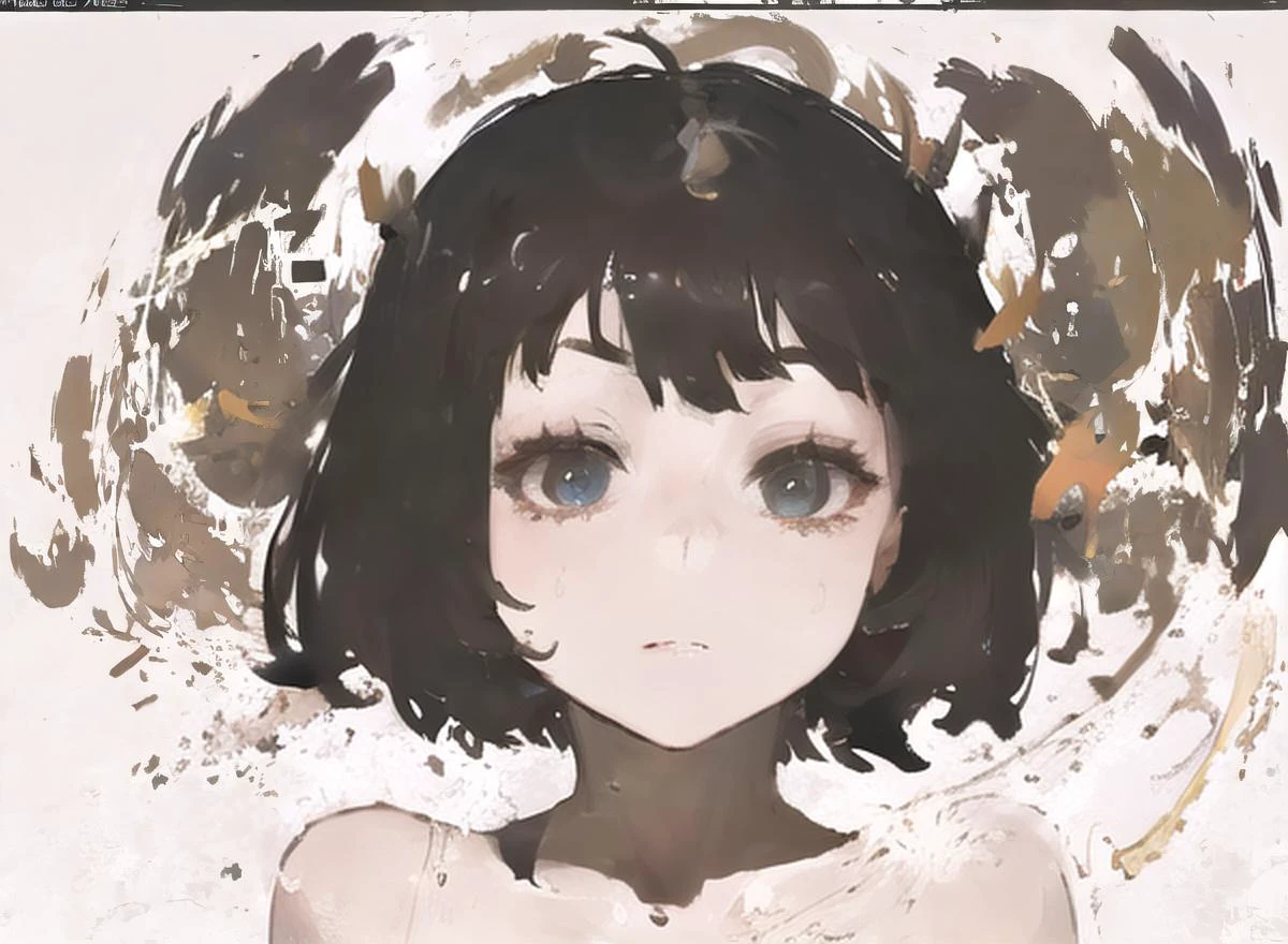 <lora:cutestyle:0.27>, [(masterpiece),(ultra-detailed),(beauty face),(extremely detailed),(highres),(disheveled hair):(best quality),(chromatic aberration),(magical cock),(cinematic lighting),(beauty face),(highres),(masterpiece),(illustration),(concept art),(disheveled hair):0.94]
[Unconventional use of materials,Delicately balanced visual elements,Embroidery-like designs:Intertwining vines and leaves:0.75]
[::0.61]
BREAK
[three view drawing:portrait:0.33]
[ (Radiant 3--old l with a pixie cut and a confident grin): (A 13-yearld , wit tired expression as she studies late at night):0.37]:1.5
[Intricate, braided crown with rich chestnut brown color::0.9]
[::0.54]
[(tanned skin):():0.3]:1.5
[gradient eyes:tareme:0.06]
[topless::0.34]
BREAK
[:I couldn't do it again today I couldn't do it again today I want to blow up all of my youth I want to put you in a song:0.53]
BREAK
[:Abstract paint splatters:0.16]
BREAK
[Torn paper collage for a textured, layered look::0.87]
BREAK
[::0.45], <lora:scribble_xdog-modified:0.62> ,<lora:deluster1:-0.66>,<lora:æ é¢:-0.66>,<lora:oldanime:-0.01>,<lora:hairdetailer:-0.7>,<lora:flat1:0.96> ,<lora:sanDka1:-0.99>,<lora:threshold:0.37>,<lora:brighter-eye1:-0.87> ,<lora:noline:0.19> ,<lora:canny-modified:0.35>