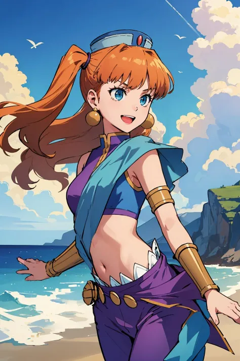 nami from one piece in micro skirt