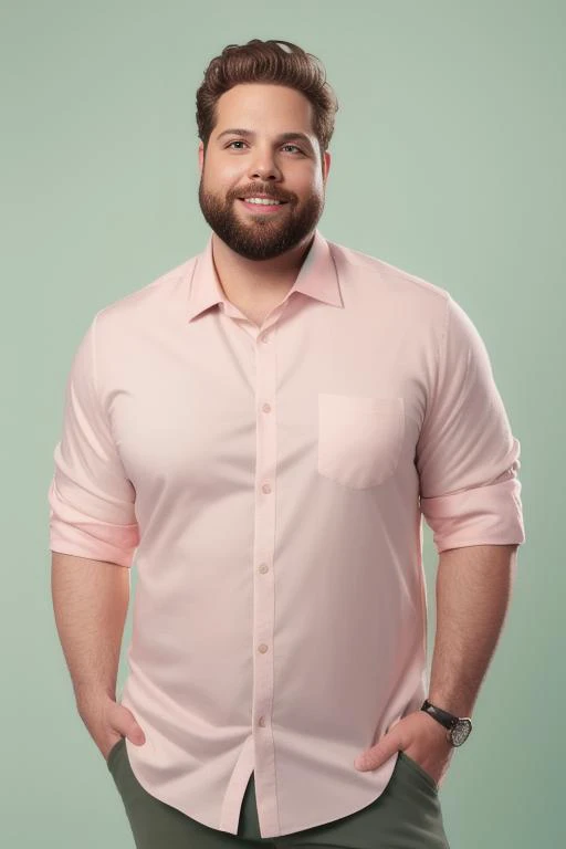 (gregnobodysd15 in a white shirt), (realistic, best quality, photo-realistic, best quality:1.3), SFW, (Medium shot, Eye Level Shot, shot by Leica camera, Shot on 8mm film, Split Diopter, 15mm lens), (Blush Pink, Champagne, and Sage Green colors, Soft colors)