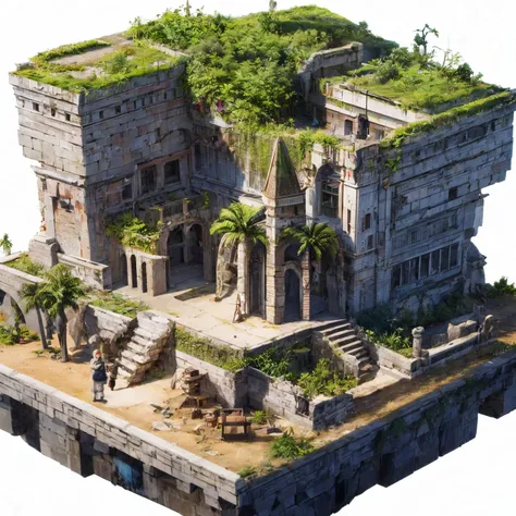 RAW photo, 8k uhd, Analog style, (Masterpiece, Best Quality, Highres:1.3), dramatic, cinematic, BREAK,
(Isometric perspective:1.4) (Pixar style:1.2) (3D model render:1.3) of little (intricate:1.2) (ancient elven beach ruins:1.32), (deck chair, stairs, (palms:1.26), (car, rocks, sand (castle:1.11):1.1):1.1), (fence:1.02), ((overgrown:1.07) desert, sand, well, (campfire:1.15):1.05), ((white background:1.1), solid background, global illumination, raytracing, modeling, HDR, octane render, unreal render, miniature:1.2), (hyperdetailed, absurdres:1.1), BREAK,
<lora:more_details:1.0>