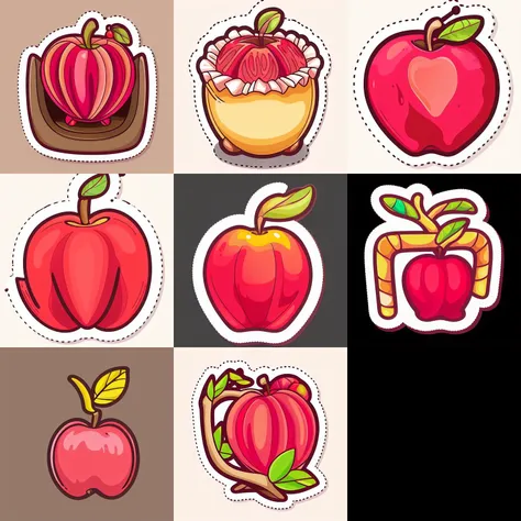 ((appleapple))),((solo)),masterpiece, top quality, best quality,official art ,game icon institute,game icon