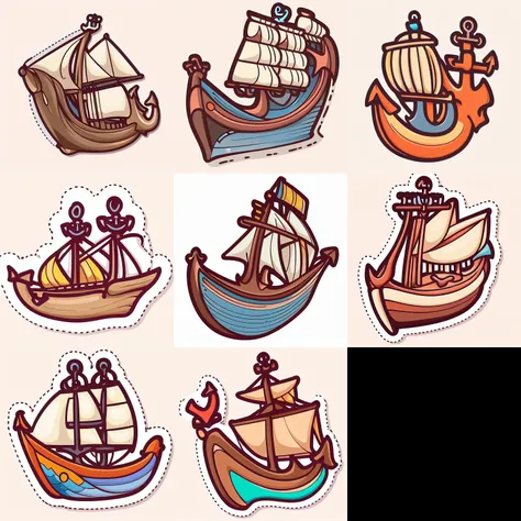 official art ,game icon institute,game icon,(((Anchor for a ship))),((solo)),White background,Blue long hair, beautiful eyes