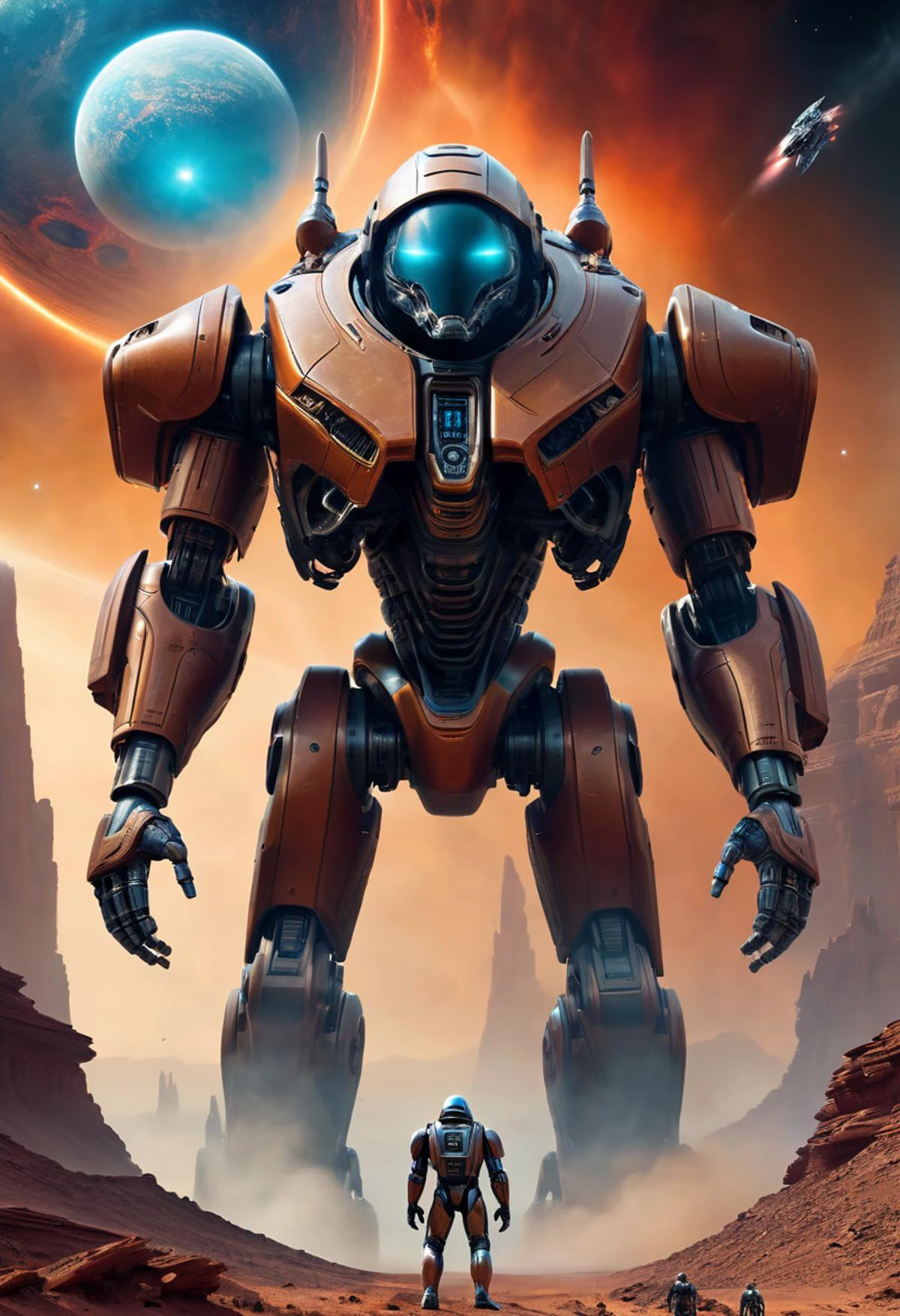 Ziov XL Scifi - Giant Robots - Sky Cities - Alien Planets 