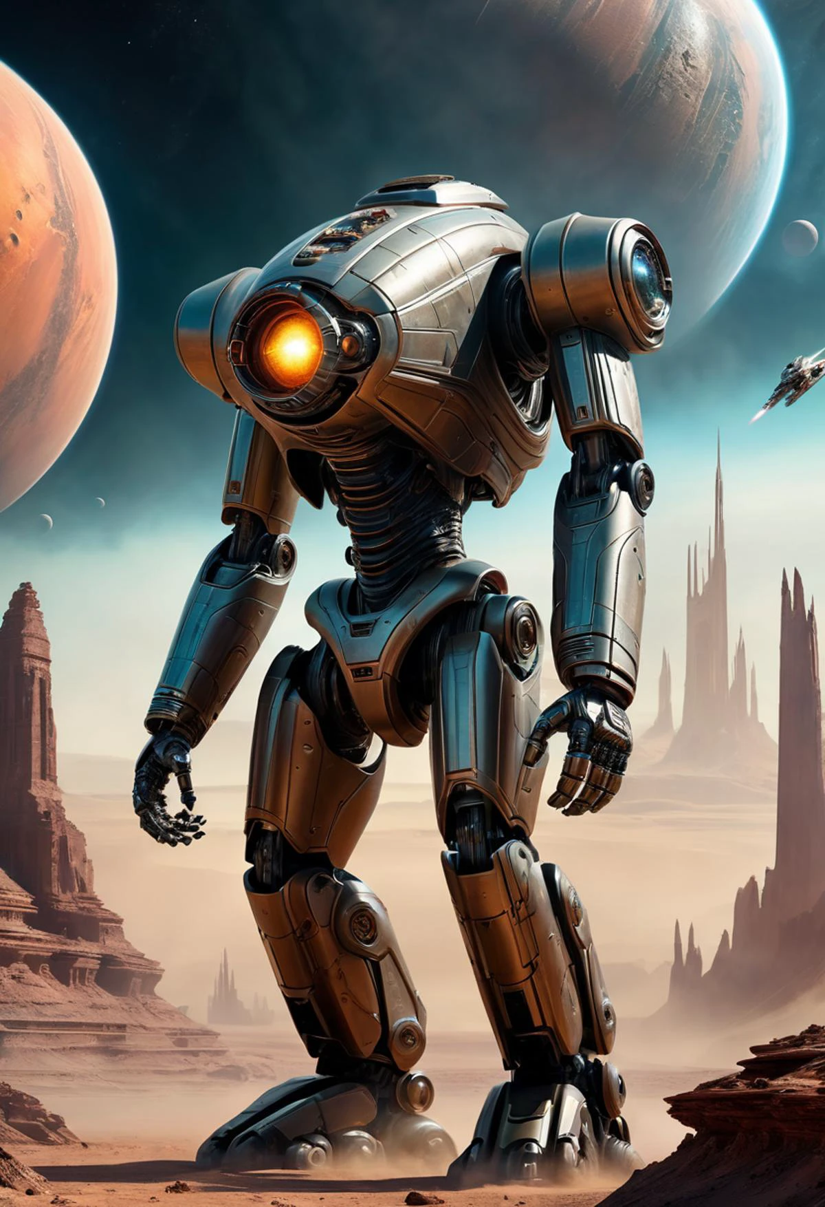 Ziov XL Scifi - Giant Robots - Sky Cities - Alien Planets 