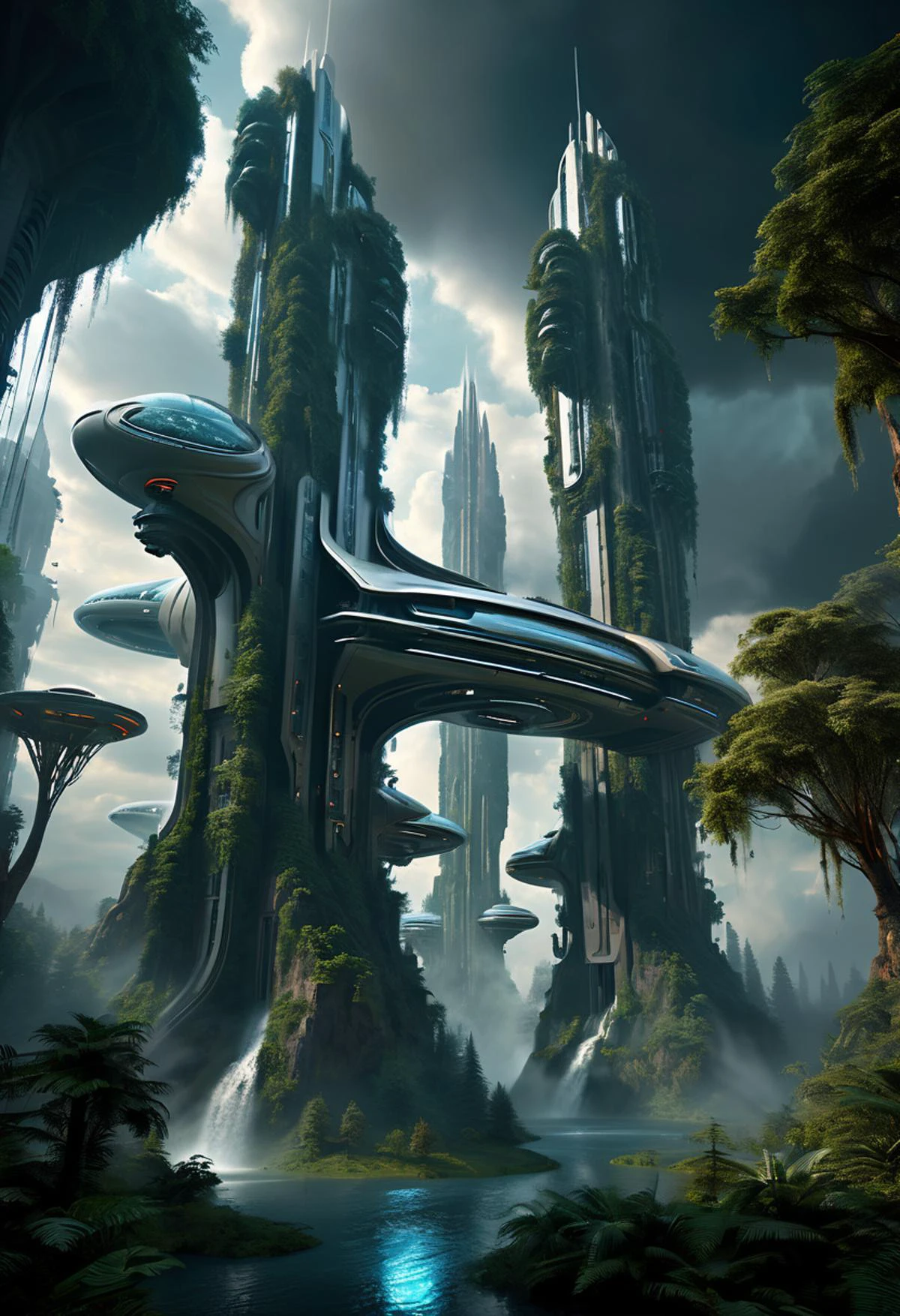Ziov XL Scifi - Giant Robots - Sky Cities - Alien Planets 
