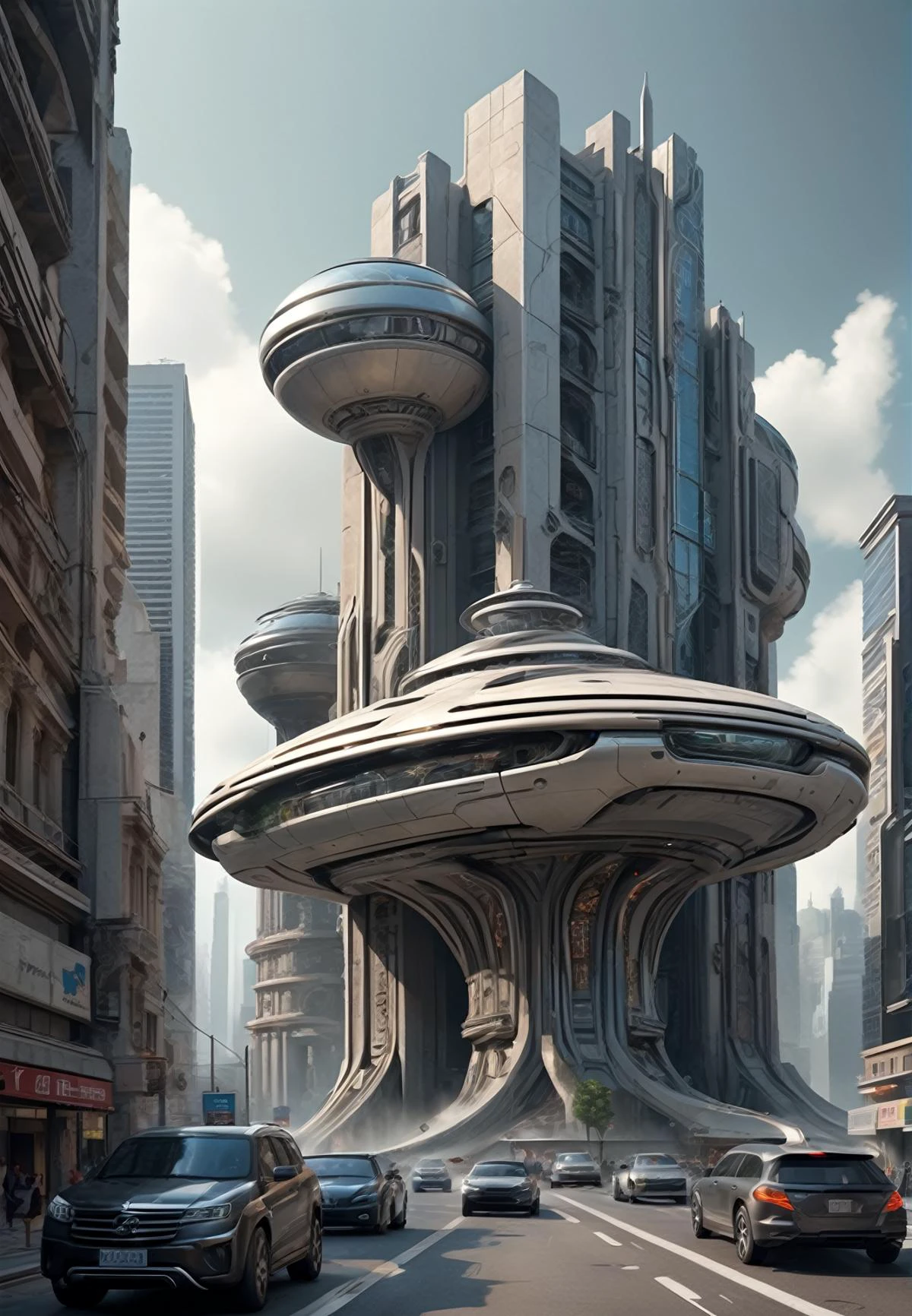 Ziov XL Scifi - Giant Robots - Sky Cities - Alien Planets 