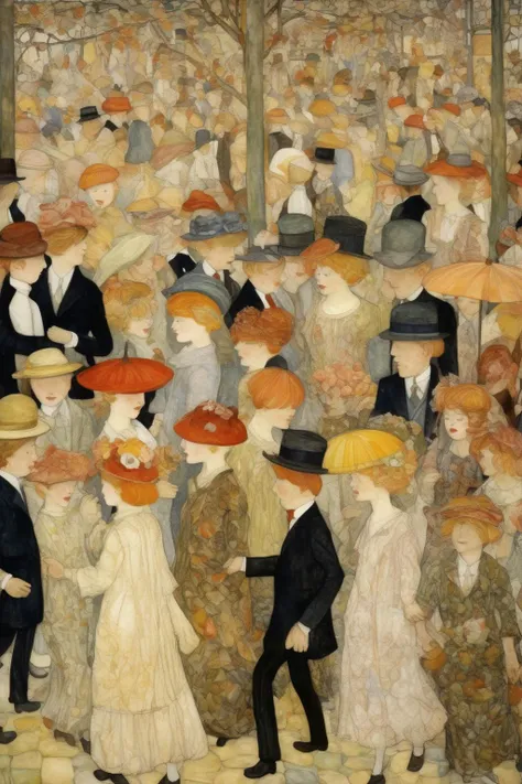 <lora:Maurice Prendergast Style:1>Maurice Prendergast Style - detailed, large, complex, delicate and intricate art