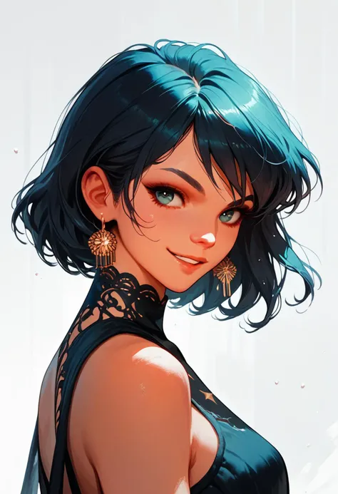 ((score_9), score_8_up, score_7_up), score_6_up, score_4_up, score_5_up, 1girl, artful dreamy portrait, mischievous smile, knva, halftone effect, wodeipoi, kyuyongeom, <lora:wodeipoi:0.67> <lora:Kenva:0.67> <lora:kyuyong:0.67>