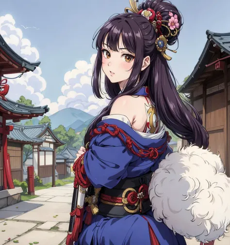 8k,4k,masterpiece, best quality, finely detail,manga,anime coloring, color, sexy, 1girl, 30yo,cute, edo_period, samurai, police, dramatic angle,