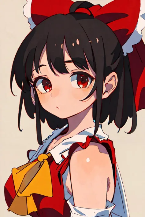 <lora:tsukumizu_style:1> simple background,hakurei reimu
(best quality, masterpiece, RAW photo,ultra-detailed:1.2), <lyco:GoodHands-beta2:1.0>,1girl,solo,looking at viewer,