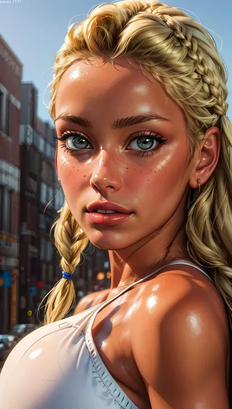 masterpiece, best quality, 1girl, blonde hair, multiple braids, <lora:add_detail:0.5>, <lora:epiCRealismHelper:1>, photorealistic, realistic, <lora:THEPIT:0.7> thepit