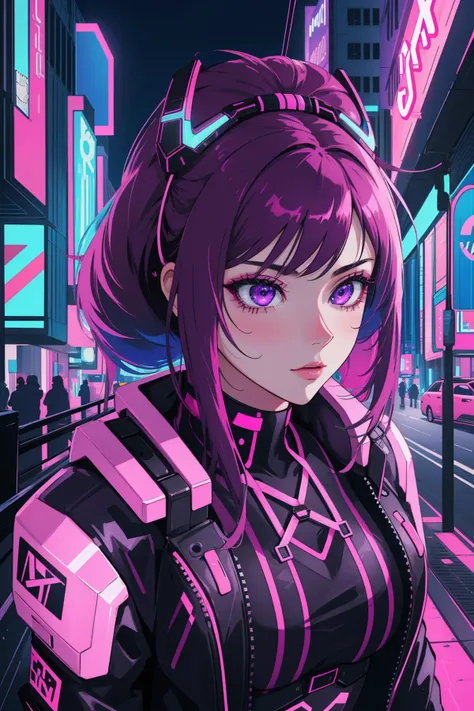 1girl, neonpunk style Infected Polygional ([Deer|Chest of drawers]:1.1) , cyberpunk, vaporwave, neon, vibes, vibrant, stunningly beautiful, crisp, detailed, sleek, ultramodern, magenta highlights, dark purple shadows, high contrast, cinematic, ultra detailed, intricate, professional