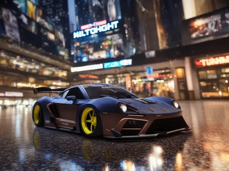 sport car,tuned, motion, (at night:2) (motion blur:1. 3), movie action scene, (Need for Speed:1. 1), wet reflection, racing game, (cityscape in background:1. 5), (detailed stunning environment:1.5), moody dark atmosphere, neon underground aesthetics, (sci-fi), cyberpunk, blade runner, cinematic, cover art, (low front angle),intricate, (highly detailed:1.5), digital painting, digital art, artstation, concept art,(color contrast:1. 1), (Wide lens:1.5),best quality masterpiece, (photorealistic:1.5), sharp focus, 8k, HDR, shallow depth of field, broad light, high contrast, light sparkles, chromatic, sharp focus,transparent,(clear photo:1.5)