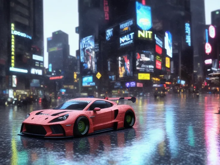 sport car,tuned, motion, (at night:2) (motion blur:1. 3), movie action scene, (Need for Speed:1. 1), wet reflection, racing game, (cityscape in background:1. 5), (detailed stunning environment:1.5), moody dark atmosphere, neon underground aesthetics, (sci-fi), cyberpunk, blade runner, cinematic, cover art, (low front angle),intricate, (highly detailed:1.5), digital painting, digital art, artstation, concept art,(color contrast:1. 1), (Wide lens:1.5),best quality masterpiece, (photorealistic:1.5), sharp focus, 8k, HDR, shallow depth of field, broad light, high contrast, light sparkles, chromatic, sharp focus,transparent,(clear photo:1.5)