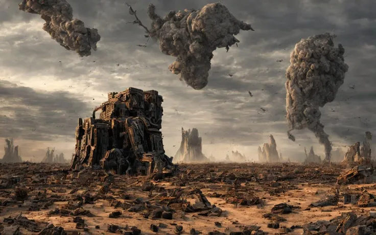 end time landscape like in the mark 13 hardware