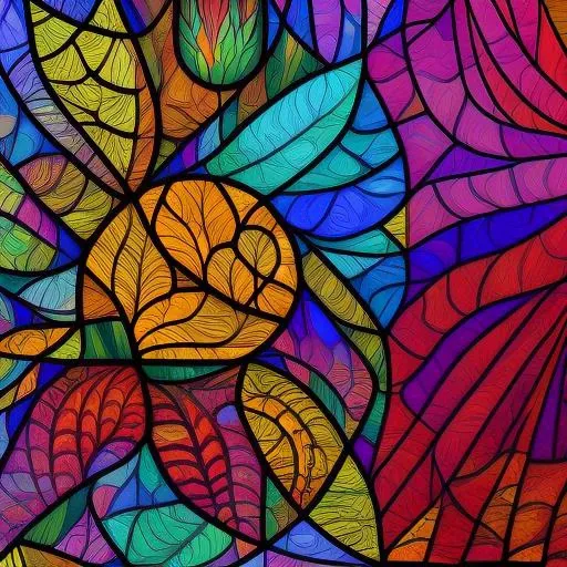 a stained glass of a colorful tree, intricate, psychedelic art, complementary colors, elegant, highly detailed, digital painting, sharp focus, golden ratio, unreal engine 5
