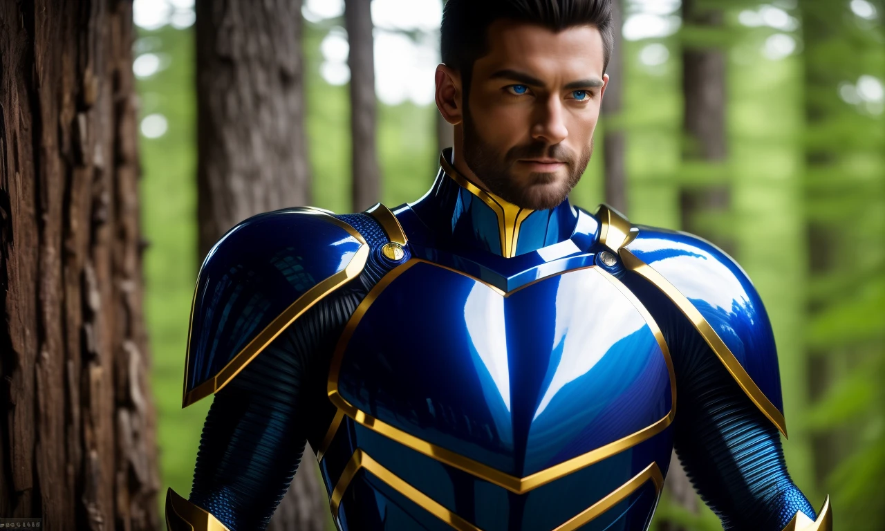 16k, vibrant, photo realistic, realistic,dramatic, dark, sharp focus,(photorealistic),full body,
male,black yonder hair, wearing armor, at clean log cabin, action shot, (latexsuit:body:0.1),blue glowing veiny,shiny skin, detailed intricate iris,vase,heavy shadows, detailed, detailed face,