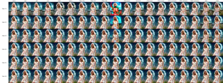RAW, analog style, extremely detailed photograph, front lit, Ukrainian woman, goddess, blond, blond pubic hair, blue eyes, ((wearing transparent sheer White Dress)), petite, fit, gorgeous body, puffy nipples, erect nipples, standing in field of wild flowers, ((night sky with stars in background)), ((high detailed skin, skin details)), sharp focus, volumetric fog, 8k uhd, dslr, high quality, film grain, Glamor photography, professional, 4k, artstation, artgerm. highly intricate and detailed panties
