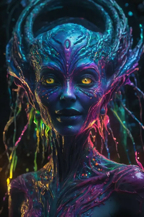 a young teenage alien girl peering through window, hyper-realistic, hyper-detailed, life-like, intricately immersive, micro and macro details, stunningly beautiful, 64k uhd, visceral, cinematic lighting, dramatic shadows, intricate texture, highly realistic skin, lifelike expression, otherworldly features, delicate features, captivating gaze, translucent skin, ethereal atmosphere, otherworldly presence