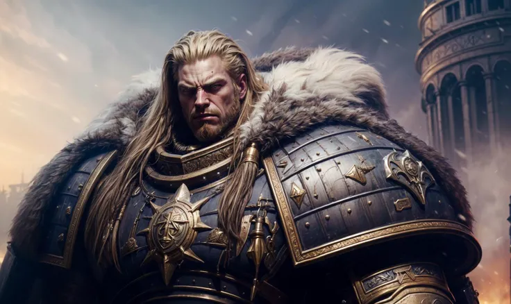 midbody closeup, Photorealistic, Hyperrealistic, Hyperdetailed, <lora:Leman MK1 by CARAXES:0.6> Midbody photo, in full armor, handsome Viking, tall and big, fur trim, Angry, long white hair, epic,
<lora:Elixir:0.5> <lora:dieselpunk:0.3> <lora:add_detail:0.5>