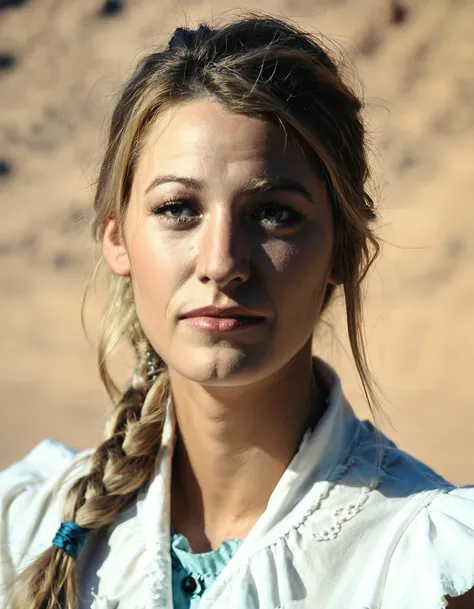 score_9, score_8_up, score_7_up, ohwx, 1girl, slim, photo, realistic, blonde braid, expressionless, frilled shirt, <lora:CrunchyBanana_PONY_DORA_Blake_Lively_v2:1>, rating_safe, solo focus