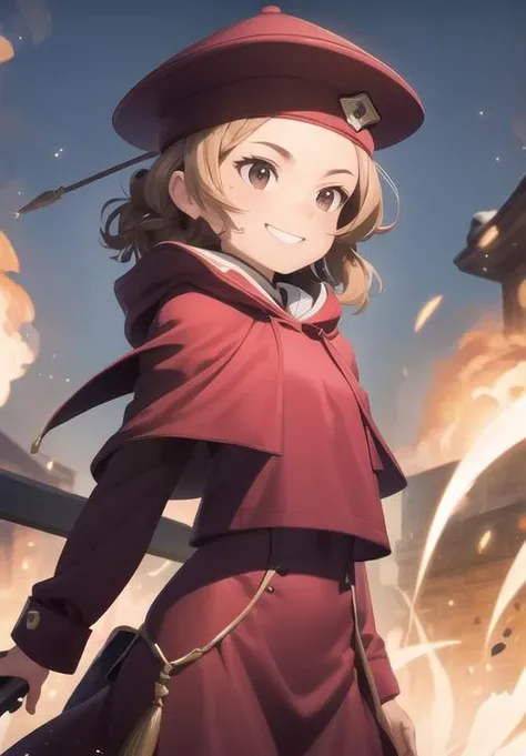 <lora:Cardinal:0.8>, Cardinal, smile,, (acclaimed, alluring, captivating, exciting, gorgeous, striking:1.3)