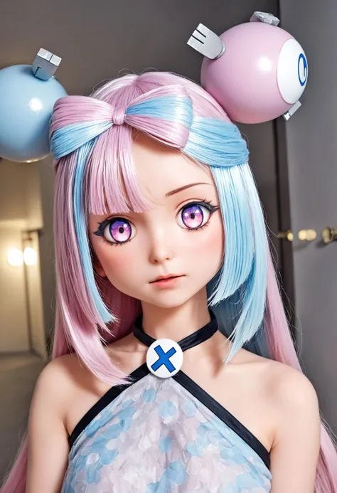 <lora:Hyper-SDXL-8steps-lora:1> zPDXLrl, score_9, score_8_up, score_7_up, score_realistic, best quality, intricate details, perfect anatomy, realistic, hyperrealistic, photo, professional lighting, ultra highres, extremely detailed, detailed eyes BREAK
1girl, clothed, expressionless, upper body, iono \(pokemon\), (pokemon:0.8), character hair ornament, pink eyes,
outdoors, city, tokyo, japan,
<lora:anime_lovedoll_XL(pony)v11:0.7>