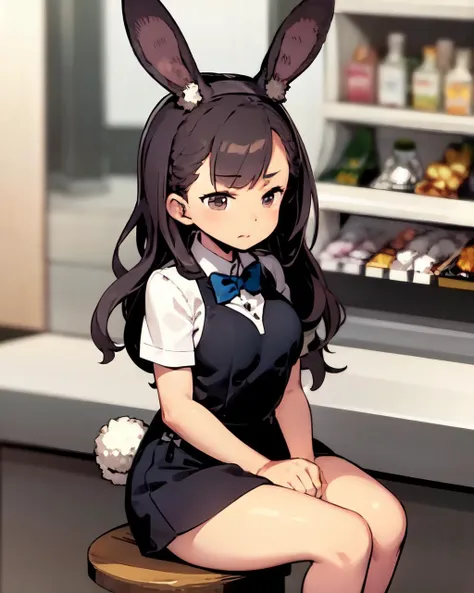 <lora:Himukai_yuuji-NAI-LyCORIS-v2:0.8>
a bunny_girl working in a convenience store