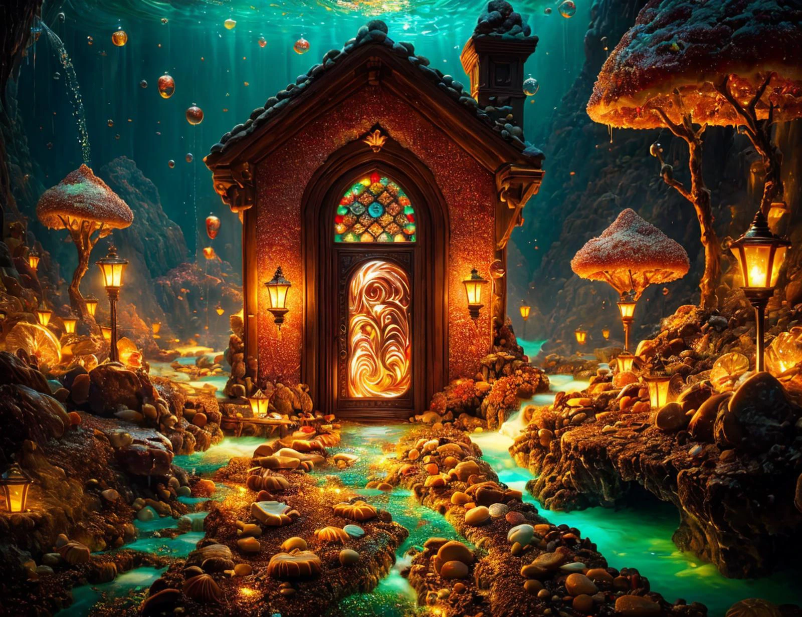masterpiece, awesome quality, cinematic lighting, detailed, DonMC4ndyL4nd aqueous threshold <lora:DonMC4ndyL4nd:0.85>