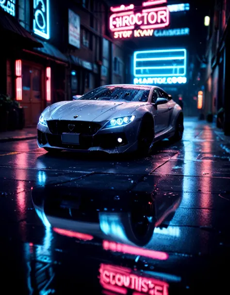 score_9, score_8_up, score_7_up, source_photo, (photography, realistic:1.3)
<lora:Neon_Scene:0.73> neonscene, reflection, glowing, futuristic alleyway, on the pavement, (<lora:Roboticizer:0.95> roboticizer, robot, heart, neon lights, (futuristic sports car), wet reflections