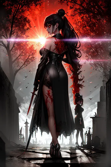(((best quality))), (((ultra detailed))), (((masterpiece))), illustration,(The dark red blood cloud floats in the air,the red bat,blood magic),1girl,sex, perfect face,One of her hands waved a whip, volumetric lighting,sexy girl wowdk,crazy smile,red blood rain, crow,graveyard, fantasy, underground castle, ((muted colors, night, darkness)), makeup, mascara,translucent Skin, HALFTONE,cloud,LIGHT_PARTICLES,eldenring\(malenia\), 1girl, winged helmet, red cape, (malenia_blade:1.3), covered eyes, blood,red hair,(cursed_left_arm:1.3), <lora:DW:0.7>,, pug, (dark, horror, scary:1.2),(creepy, eerie, spooky:1.2),(surreal, dreamlike:1.1),(monster, creature, alien:1.2),(blood, gore, violence:1.1),(fog, mist, haze:1.0),(ghost, spirit, apparition:1.2),(skull, bone, skeleton:1.1),(tattoo, body art:1.0),(piercing, nose ring, lip ring:1.0),(hairstyle, color, wavy, curly:1.0),(goth, punk, emo:1.1),(jewelry, necklace, bracelet:1.0),(dark makeup, eyeliner, lipstick:1.1),(knife, weapon, sharp:1.1),(broken, shattered, cracked:1.2),(abstract, geometric, patterned:1.0),(shadow, silhouette, backlight:1.1),(glimmer, shine, sparkle:1.0)., milf, adult, 30 years old, ((masterpiece,best quality)),2girls, black kimono, black legwear, black ribbon, black hair, cherry blossoms, day, flower, hair bun, hair ribbon, japanese clothes, kimono, long hair, looking at viewer, looking back, multiple girls, obi, outdoors, red eyes, red hair, ribbon, high heels, single hair bun, stairs, standing, statue, torii, tree, white kimono, yellow eyes, full body, masterpiece, hyperdetailed, best quality, ultra-detailed, lens flare, glare, colorful flower, loraeyes, photoreal, backlighting, girl, translucent skin, subsurface scatter, supermodel, slender, taken off clothes, undressing, black longhair, loraeyes