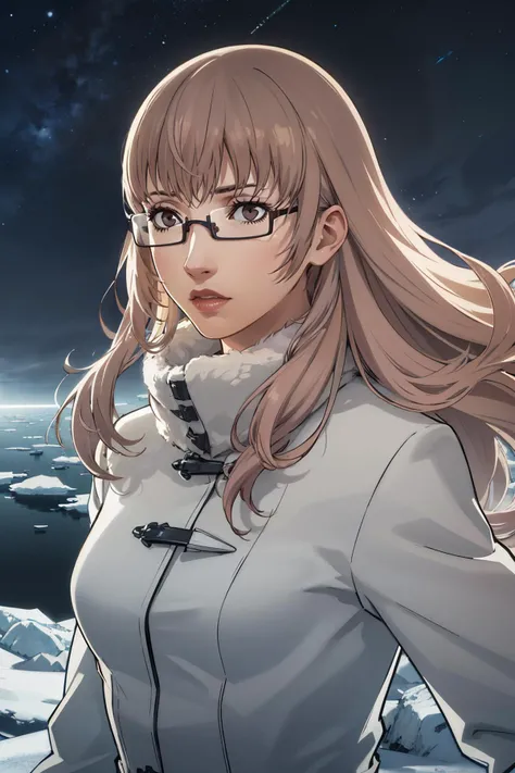 (solo, 1girl), (absurdres, highres, official wallpaper, poster), (masterpiece, best quality:1.2), (illustration, realistic), (perfect details, highest detailed, extreme detailed), dramatic light,
CKatherine, long hair, glasses, exploring the vast, icy expanse of the Arctic, wrapped in a warm fur-lined coat
<lora:CKatherine:0.8>