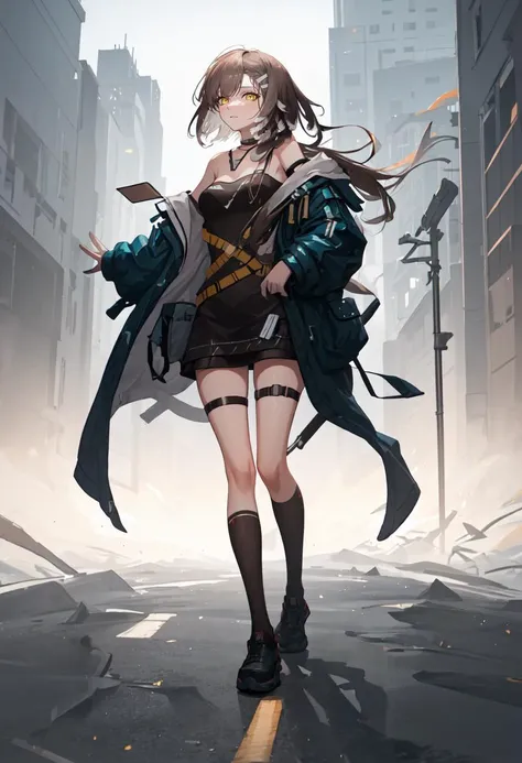 (safe:1.10), best quality, masterpiece, highres, solo, (firewhistle_arknights:1.10), full body, 6 <lora:firewhistle_arknights:0.80>
