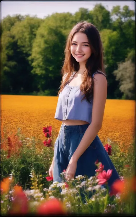 realistic, photo, 20 year old female, face, smile, tiktok, beautiful, instagram