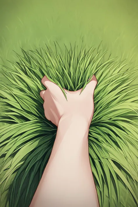 score_9, source_anime, score_7_up, (no humans:1.2), grass, <lora:sppovCheekGrabbingmemeXLPony:.8> povcheekgrabbing, povthighgrabbing, povtummygrabbing