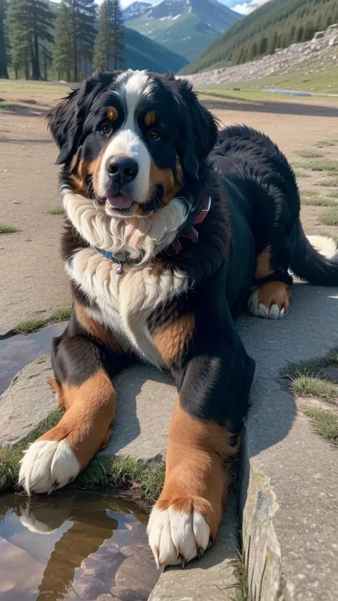 [LoRA] Bernese Mountain Dog (Pony & SD 1.5)