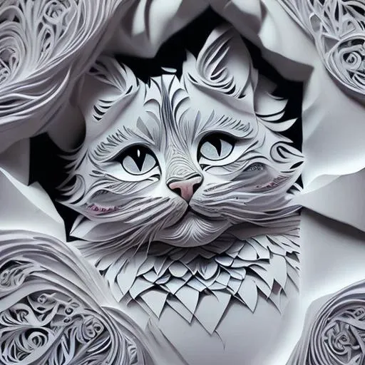 <lora:PerfectNwsjMajic_4:0.7>,(PerfectNwsjMajic:1.3),((Papercut)),kuusoogai,(masterpiece, top quality, best quality) ,1girl,(headshot:1.3), shapes, intricate designs, shadowbox frame, kirigami, long hair