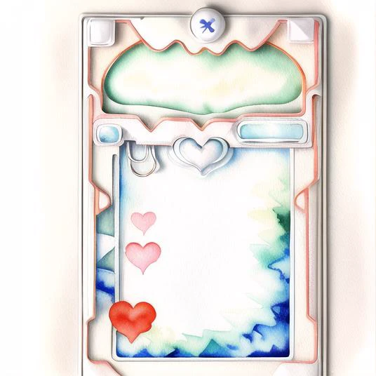 bct2, medical white colour, cute hospital watercolor style, card shaped like a hospital front, black background, picture space at the top, cute medical pattern in the text box, stethoscope symbol, , heart symbol, vitals, masterpiece, best quality, <lora:bct2_basic:4.5> <lora:add_detail:1.0>