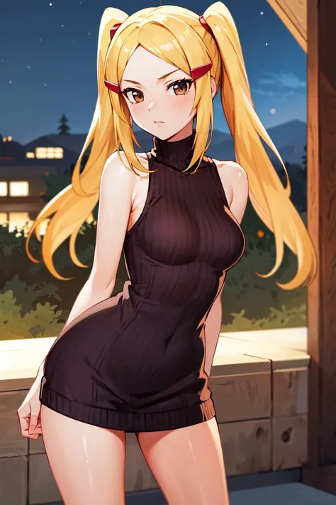 <lora:betterCuteAsian03:0.3>, woman posing for a photo, (wearing cut_out_dress:1.3),
good hand,4k, high-res, masterpiece, best quality, head:1.3,((Hasselblad photography)), finely detailed skin, sharp focus, (cinematic lighting), collarbone, night, soft lighting, dynamic angle, [:(detailed face:1.2):0.2],(((5 stars hotel))), outside,   <lora:cut_out_dress:0.5>