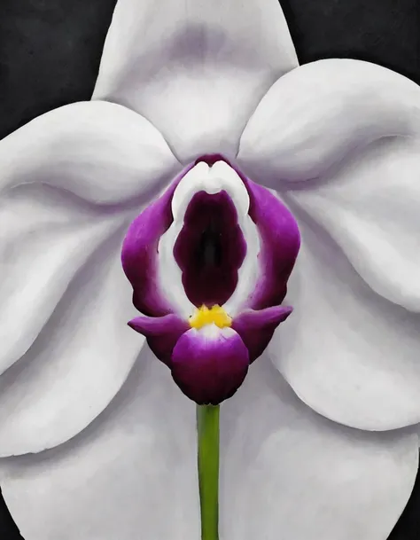 <lora:okfe:0.8>okfe, orchid, closeup, deep dark colors