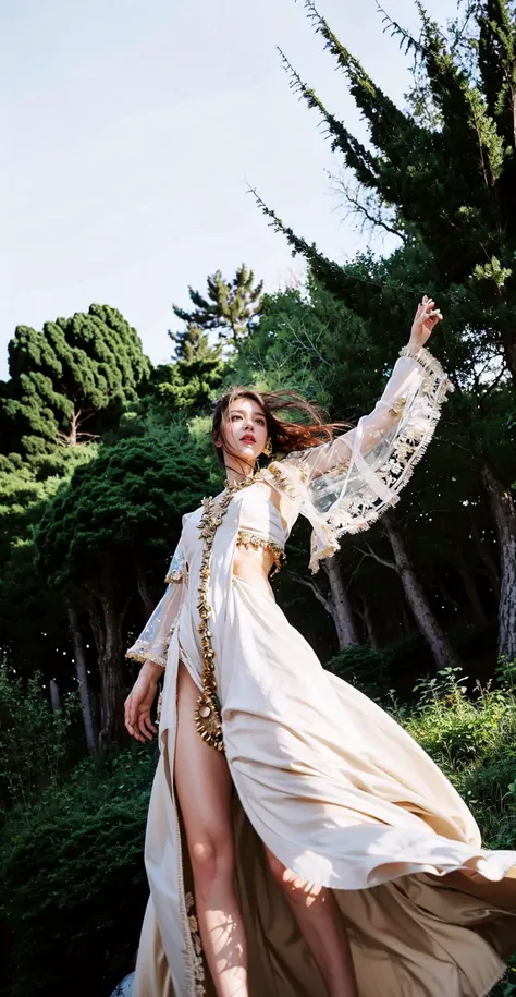 1girl,spiked hair, (floating hair),Romantic bohemian-inspired dress with bell sleeves and intricate embroidery,
, Dave Dorman,beautiful long legs,renhang,
<lora:tangbohu-detailmaker_v2.5:-1.7> <lora:tangbohu_saturation_v1.0:0> <lora:luckday_20230620102442:0.3>, <lora:Renhang_20230622161247:0.7>