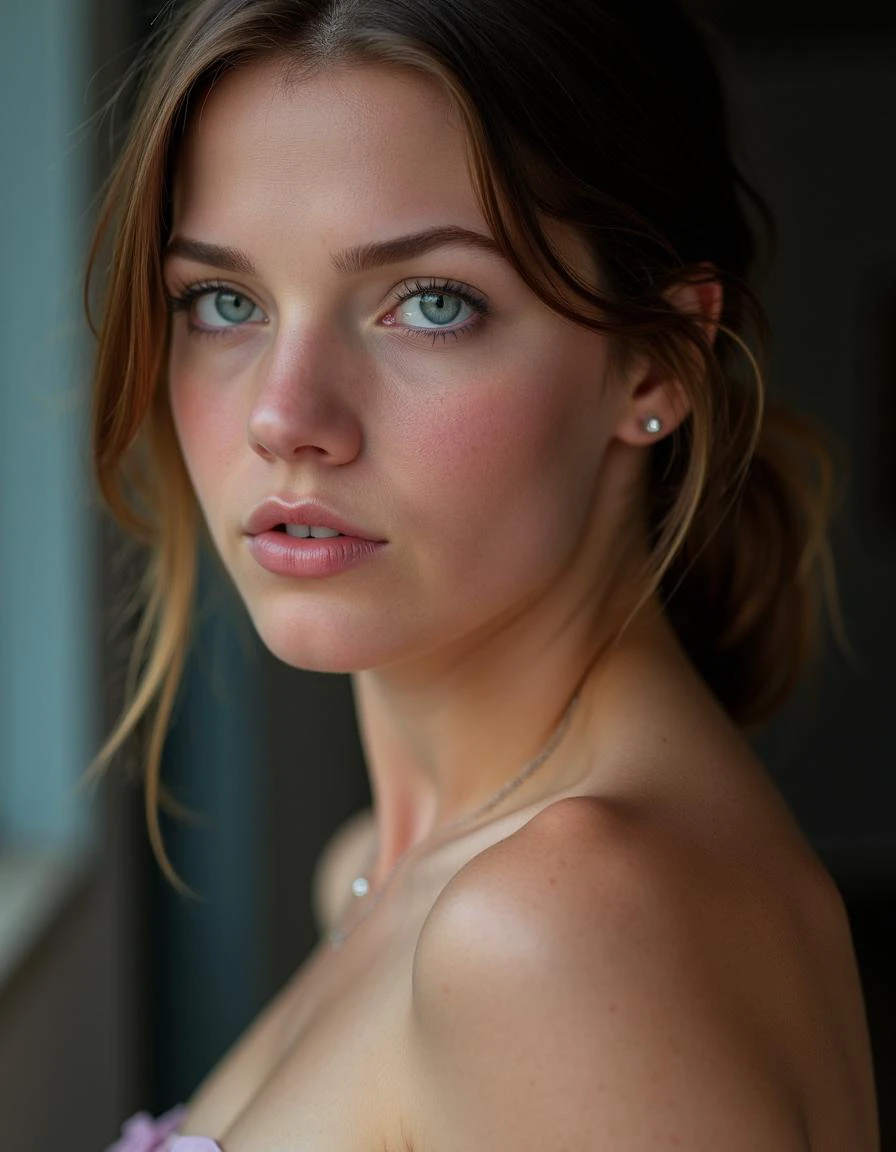 realistic photo of a woman, ultra high quality, sharp focus, highly detailed, detailed skin features, standing, <lora:Erin-512-20-000002:1>, erin-512-20, medium shot