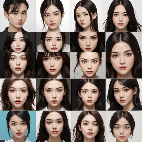 Why do you all have the same face shape?