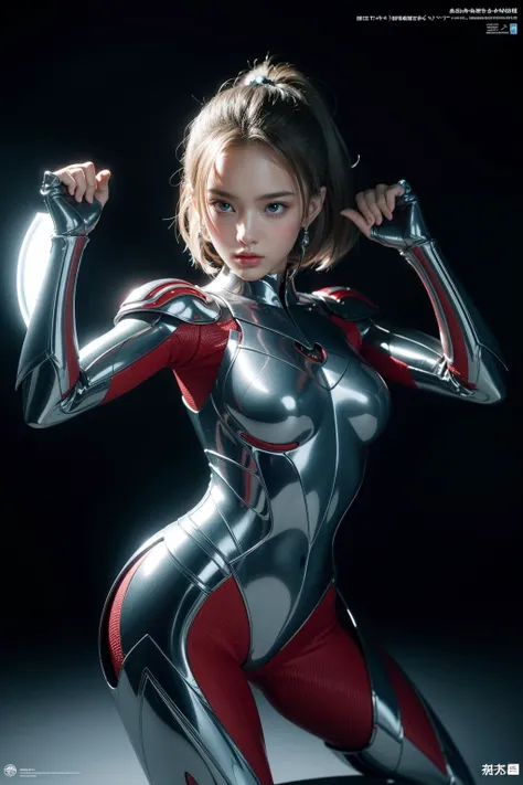 (masterpiece, best quality, official art, beautiful and aesthetic),precise facial structure,extremely detailed and beautiful aesthetic face,8k resolution,ethereal,realistic fantasy,surrealism,high-resolution,ultra-futuristic environment,raw photo,1girl,fist,, masterpiece, best quality,