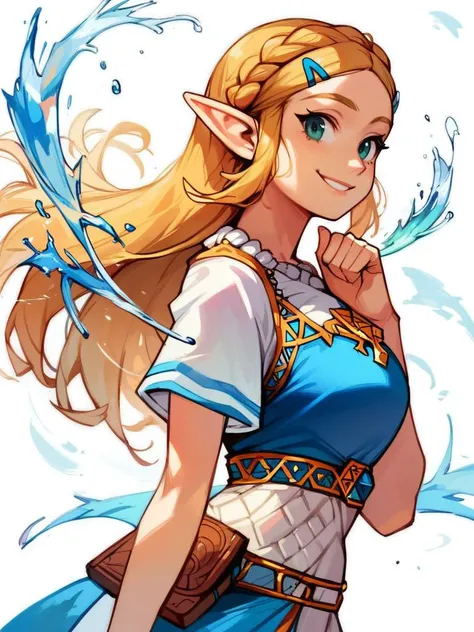 score_9, score_8_up, score_7_up, score_6_up, 1girl, princess zelda ,from side, front, cute pose, smile, looking at viewer, simple white background, dynamic pose, splash art, concept art, cowboy shot,
RinotunaYei, <lora:RinotunaPony_Style-10V5:0.9>