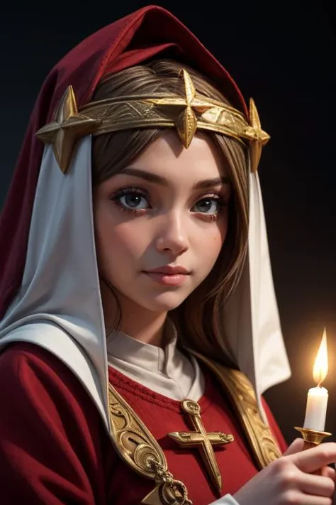 masterpiece, (super detailed), detailed face and eyes, about this plan, Bishop, period of lent, Dark, priestess, transcendence, Light <lora:epi_noiseoffset2:0.4> <lora:add_detail:1>,