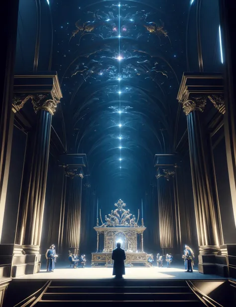 hyper detailed masterpiece, dynamic, awesome quality,DonMSt33lM4g1c postlude, 2/4 time, classical, <lora:DonMSt33lM4g1c-000008:0.8>
